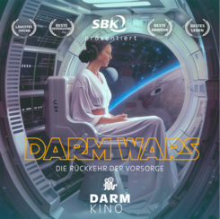 Die „DarmKino“-Kampagne zitiert humorvoll Kinoklassiker unterschiedlicher Genres | © Quelle: Siemens Betriebskrankenkasse