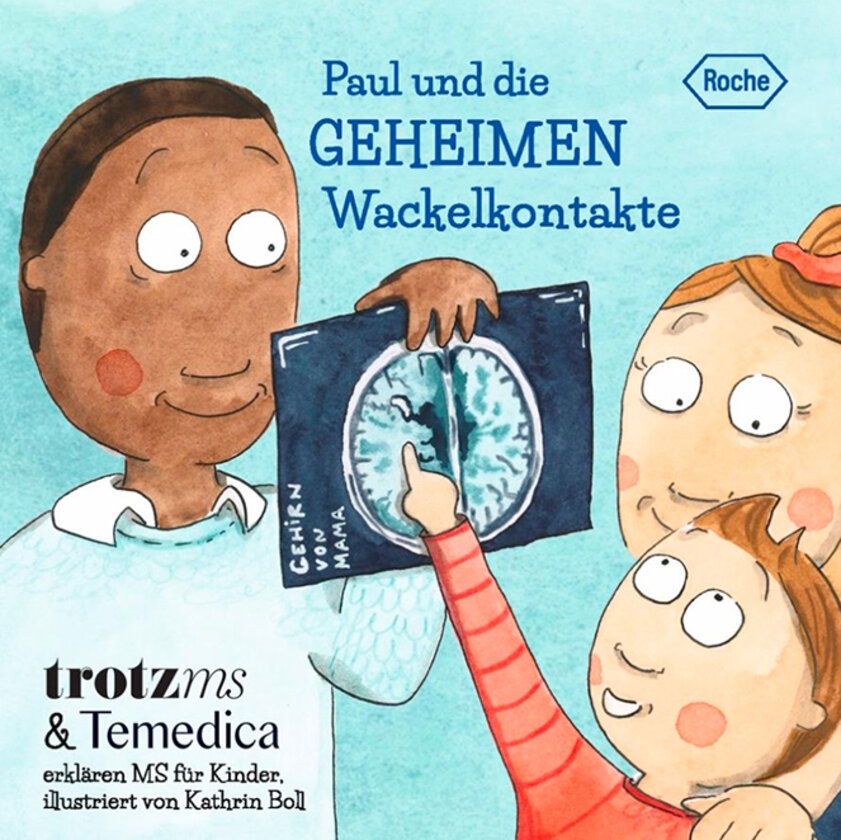 Multiple Sklerose kindgerecht erklärt: Roche und Temedica veröffentlichen Kinderbuch "Paul und die geheimen Wackelkontakte"